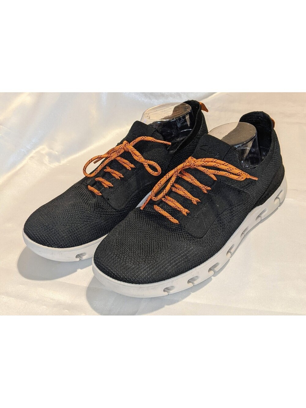 Clarks Men's Nature X Lo Black Knit Comfort Shoes Sneakers Size 10.5 M
